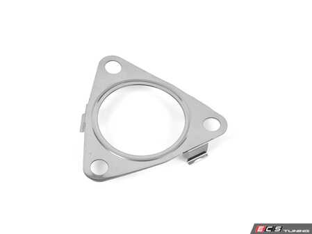 ES#4045531 - 7L6253115E - Downpipe Gasket - Priced Each (Front) - Located between the exhaust manifold and the downpipe - Two per vehicle - Elring - Volkswagen