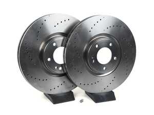 ES#4835439 - 4634210500KT1 - Front Brake Rotors - Pair (400x38mm) - Restore the stopping power in your vehicle. OEM Supplier! - Brembo - Mercedes Benz