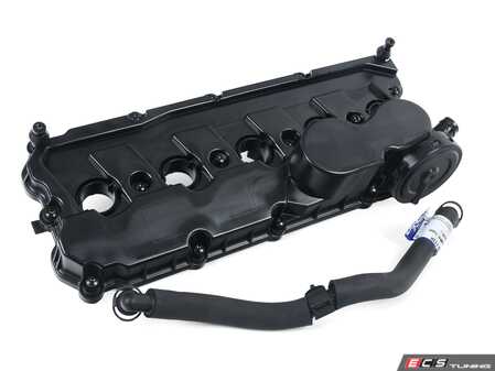 ES#4759762 - 07K103469LKT2 - Emissions Service Kit  - Service your PCV with a valve cover and PCV breather hose - Assembled By ECS - Volkswagen