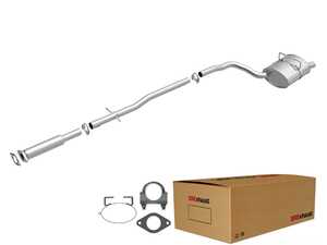 ES#4869545 - 106-0242 - Direct-Fit Replacement Exhaust System - Cat Back - From behind the catalytic to the rear. Aluminized Steel - BRExhaust - MINI
