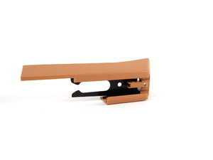 ES#1447946 - 955521337016C6 - Front Seat Rail Cover - Left Rear - Sand Beige - Plastic trim for the seat track - Genuine Porsche - Porsche