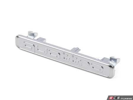 ES#3486047 - 8V0853191E3Q7 - Quattro Trim - Chrome - Fits on the right side above of the glove box - Genuine Volkswagen Audi - Audi