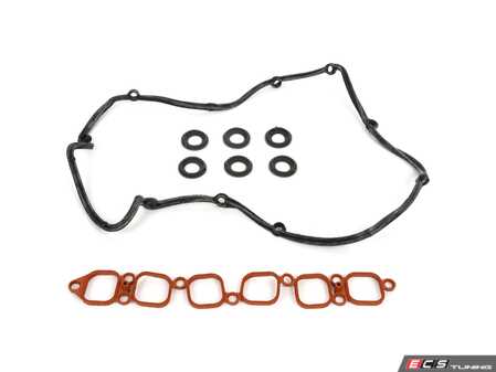 ES#5481435 - 022133237cKT - Valve Cover Gasket Kit - Stop oil leaks with a new valve cover gasket kit - Assembled By ECS - Audi Volkswagen
