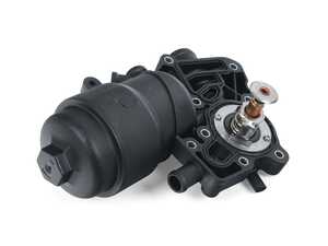 ES#5388551 - 059115389P - Oil Filter Housing & Thermostat - Includes Oil filter, filter cap, gaskets and coolant thermostat - Bremmen Parts - Audi Volkswagen Porsche