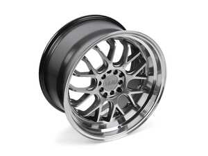 ES#3022676 - F211895HB20 - F21 18x9.5 5x100/114.3 20ET Hyper Black/Polish Lip - F1R Wheels - Audi Volkswagen