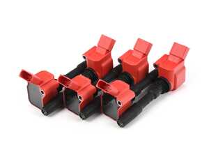 ES#3691808 - 06h905110lKT2 - Red Top Ignition Coil Packs - Set Of Six - Dress up your engine bay with these red top coil packs! - NFIS Original Equipment - Audi