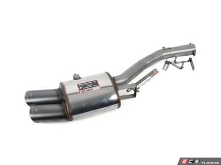 ES#3053125 - 986447 - ALPINA B6 (F12 - F13) 4.4i V8 Bi-Turbo (540 Hp) 2011 -> 2014 Rear exhaust Right 100x75 BLACK - Supersprint - BMW