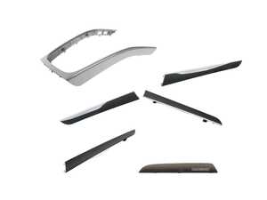 ES#2608242 - 8K1853190L7V7KT - Interior Trim Kit - Carbon Fiber - Upgrade your interior look with this 6 piece kit - Genuine Volkswagen Audi - Audi