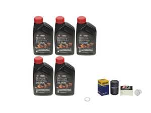 ES#3023142 - 070115561KT - Oil Service Kit - Includes Mann oil filter and Genuine 5w-40 oil - Assembled By ECS - Volkswagen