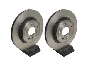 ES#4488333 - 34216782607bKT - Rear Brake Rotors - Pair - (324x20) - Premium OE quality brake rotors sold in a pair - Brembo - BMW