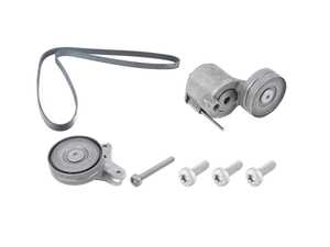 ES#4821019 - 07k145933tKT - Accessory Belt Kit - Keep your car from breaking down by replacing your cracked drive belt - Genuine Volkswagen Audi - Audi