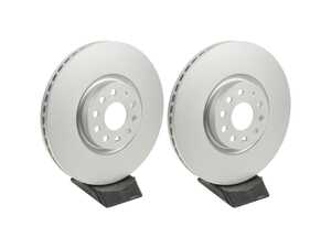 ES#4840132 - 3QF615301FKT2 - Front Brake Rotors - Pair (335x30) - Restore the stopping power in your vehicle - ATE - Volkswagen
