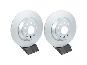 ES#4858737 - 5QN615601KT1 - Rear Brake Rotors - Pair (272x10) - Restore the stopping power in your vehicle. - ATE - Volkswagen