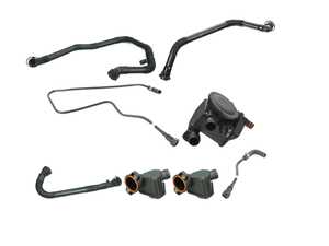 ES#4871841 - 99710703800KT1 - Porsche Engine Oil Separator Kit  - Everything you need to carry out the oil separator service! - Assembled By ECS - Porsche