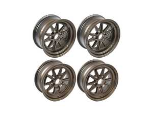 ES#4906203 - 001bb-68053+10KT - 16" 52Outlaw 001 Wheels - Staggered Set Of Four - 16x7 ET23 / 16x8 ET10 5x130 71.6CB - Bronze - fifteen52 - Porsche