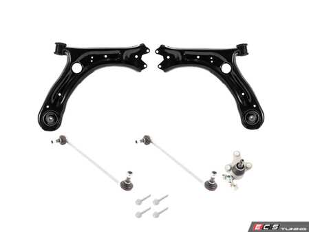 ES#5388432 - b7fcaKT - Control Arm Kit  - Assembled By ECS - Volkswagen