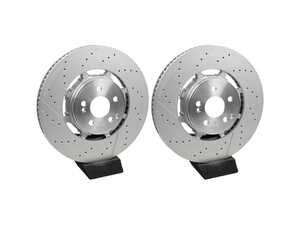 ES#5395268 - 1674235401KT1 - Rear Brake Rotors - Pair (370x32) - Restore your stopping power - Brembo - Mercedes Benz