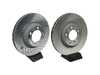 ES#5411625 - E46M3FARPKT - Front Brake Rotors - Pair (325x28) - Featuring SHW Performance smooth monobloc brake rotors - SHW Performance - BMW