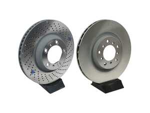 ES#5411625 - E46M3FARPKT - Front Brake Rotors - Pair (325x28) - Featuring SHW Performance smooth monobloc brake rotors - SHW Performance - BMW