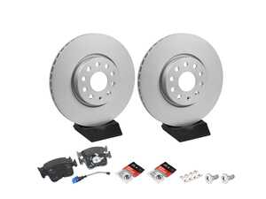ES#5434719 - 5QV615301KT1 - Front Brake Service Kit (306x26) - Featuring Genuine Rotors, and Pads - Genuine Volkswagen Audi - Volkswagen