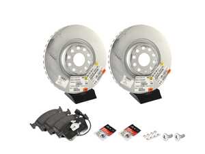ES#5434741 - 5QN615301AKT1 - Front Brake Service Kit (340x40) - Featuring Genuine Rotors, and Pads - Genuine Volkswagen Audi - Volkswagen