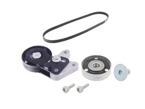 ES#5434801 - 07L903137E3KT - Basic Accessory Belt & Tensioner Kit - Keep your accessories running properly with a new tensioner and drive belt - Genuine Volkswagen Audi - Audi