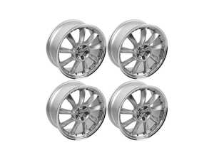 ES#5470064 - 804-1KT - 19" Alzor Style 804 Wheels - Set Of Four - 19x8.5 ET35 5x112 66.6CB - Silver/Machined Lip - Alzor - Audi MINI