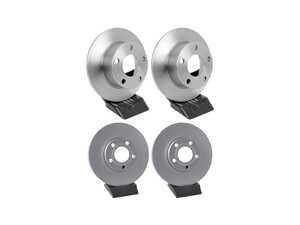ES#5482624 - 8e0615301ccktKT1 - Front & Rear Brake Rotors - Set (282.5x25 / 245x10) - Restore the stopping power in your vehicle - ATE - Volkswagen