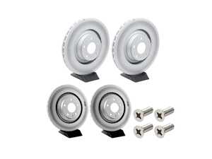 ES#5482981 - 4f0615601fkKT - Front & Rear Brake Rotors - Set (347x30 / 330x22) - Restore stopping power - Genuine Volkswagen Audi - Audi