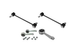 ES#5483102 - 2203201689KT5 - Front & Rear Sway Bar End Link Kit - Cure the infamous S-Class suspension clunk. This front and rear sway bar link kit replaces all four worn joints to eliminate body roll and bring back the silent, glide-like ride your W220 was famous for. - Meyle - Mercedes Benz