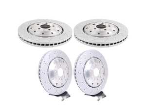 ES#5484860 - 420615301dkt3KT - Front & Rear Brake Rotors - Set (365x34/356x32) - Restore the stopping power in your vehicle - Genuine Volkswagen Audi - Audi