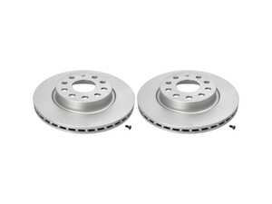 ES#5491093 - 1k0615301asKT - Front Brake Rotor - Pair (312x25mm) - These Meyle-PD front brake rotors offer a premium aftermarket upgrade that meets original equipment standards. - Meyle - Volkswagen
