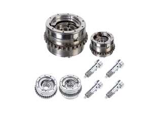 ES#5492385 - 2780507400KT2 - Updated Camshaft Adjuster Kit - Mercedes-Benz M278 / M157 V8 - Silence the dreaded cold-start death rattle and bulletproof your BiTurbo V8's timing with this complete set of the latest, fully redesigned camshaft adjusters. - URO - Mercedes Benz