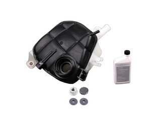 ES#5504912 - 1645000049KT - Expansion Tank Replacement Kit - Refresh your cooling system! Includes a new expansion tank, pressure cap, mounting hardware, rubber grommets, and 1-liter of blue coolant. - Genuine Mercedes Benz - Mercedes Benz
