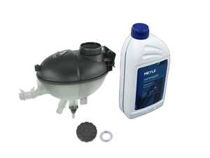 ES#5504950 - 2045000749KT2 - Coolant Expansion Tank Replacement Kit  - Refresh your cooling system! Includes a new expansion tank, pressure cap, coolant pipe O-ring, and 1-liter of blue coolant. - Meyle - Mercedes Benz