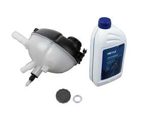 ES#5504946 - 2045000749KT1 - Coolant Expansion Tank Replacement Kit  - Refresh your cooling system! Includes a new expansion tank, pressure cap, coolant pipe O-ring, and 1-liter of blue coolant. - Assembled By ECS - Mercedes Benz