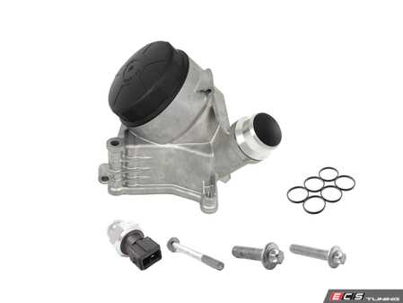 ES#5506422 - 11428642283KT2 - Oil Filter Housing Replacement Kit - Replace the common failure points and stop the leaks for good. - Assembled By ECS - BMW