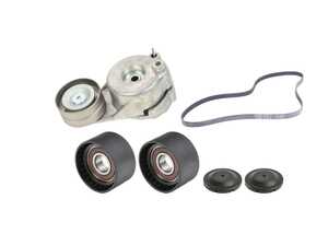 ES#5515638 - 6422001070KT - Drive Belt Kit - OM642 - Refresh your OM642 accessory drive with a complete belt, tensioner, and pulley kit designed to restore reliable belt operation and prevent unexpected failures. - Assembled By ECS - Mercedes Benz