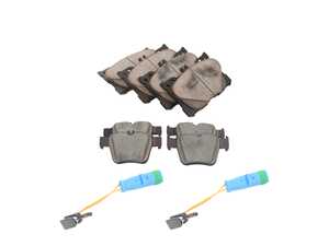 ES#5515909 - 18711872KT - Front And Rear Brake Pad Set - Features ECS DD23 "Daily Driver" Ceramic Brake Pad Set - Assembled By ECS - Mercedes Benz