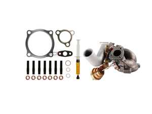 ES#5516703 - 06a145705hp2KT - K04-001 Turbocharger Upgrade & Ajusa Installation Kit (1.8T) - Upgrade your transverse 1.8T with this complete K04 turbocharger and Ajusa sealing hardware bundle. - BorgWarner - Audi Volkswagen