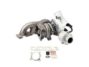 ES#5516762 - 06h145702s3KT - IHI Factory Replacement Turbocharger & D&W Installation Kit (2.0T Gen2 Longitudinal) - Restore factory boost pressure, fuel economy, and reliable performance to your B8-generation Audi with this complete turbocharger replacement bundle. - IHI Turbo - Audi
