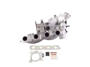 ES#5516767 - 06j145713k3KT - IHI Factory Replacement Turbocharger & D&W Installation Kit (2.0T TSI Transverse) - Restore factory boost pressure, fuel economy, and reliable performance to your PQ35/PQ46 transverse Volkswagen or Audi with this complete turbocharger replacement bundle. - IHI Turbo - Audi Volkswagen
