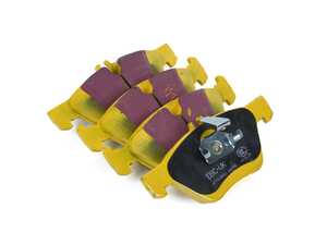 ES#520708 - DP41075R - Front Yellowstuff Performance Brake Pad Set - EBC's premium sport street pad that offers high friction levels and heat fade resistance - EBC - Mercedes Benz
