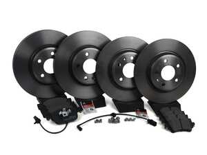 ES#5444991 - 8W0615301TKT2 - Front & Rear Brake Service Kit - Featuring Brembo rotors, and Brembo pads - Assembled By ECS - Audi