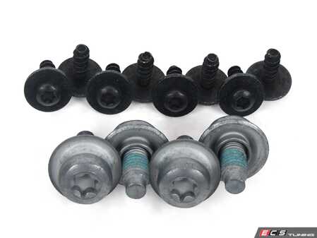 ES#5434893 - 5C0825237DKT - Belly Pan Installation Kit
 - Includes all necessary hardware to install your belly pan - Genuine Volkswagen Audi - Volkswagen