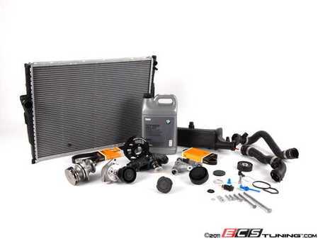 ES#2228847 - 17119071519KT - ECS Cooling System Refresh Kit - Level 3 - The  ultimate cooling refresh kit - with aftermarket components, featuring an ECS Aluminum Pulley and a HEPU water pump - Assembled By ECS - BMW
