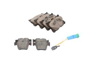 ES#5515952 - 18711872KT2 - Front And Rear Brake Pad Set - Features ECS DD23 "Daily Driver" Ceramic Brake Pad Set - Assembled By ECS - Mercedes Benz