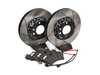 ES#5527445 - 7L86153028KT - Performance Front Brake Service Kit - Featuring ECS 2-Piece Slotted rotors and ECS EP24 "Enthusiast Performance" pads. - Assembled By ECS - Audi Porsche
