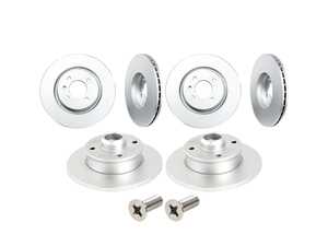 ES#5482246 - 40454114ktKT1 - Front & Rear Brake Rotors - Set (280x22 / 226x10) - Featuring a protective Meyle Platinum coating. - Meyle - Volkswagen