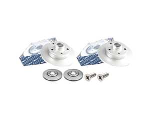 ES#5482390 - 3a0615301amktKT1 - Front & Rear Brake Rotors - Set (288x25 / 226x10) - Featuring a protective Meyle Platinum coating. - Meyle - Volkswagen